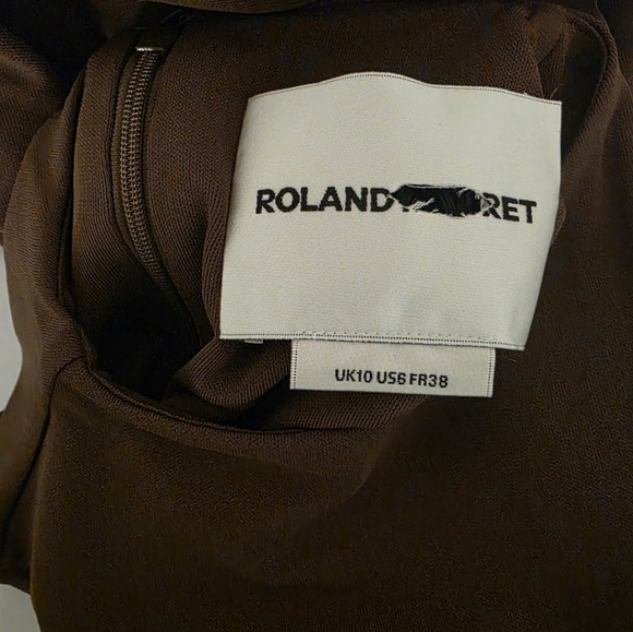 Maxi Jersey DressMaxi dress By Roland Mouret Size Us 6 - Picture 9 of 9